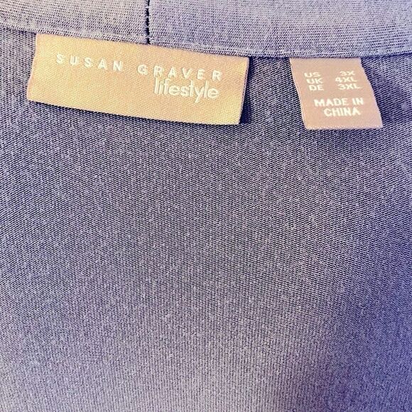 Susan Graver Sweater Woman’s Size 3X - Picture 3 of 5